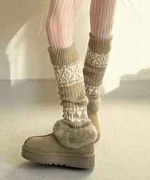 GLAMOROUS JANE（グラマラスジェーン）の「ノルディック柄ジャガードレッグウォーマー（レッグウォーマー）」