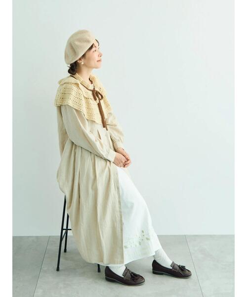 WEB限定】花柄刺繍ギャザースカート（スカート）｜Samansa Mos2