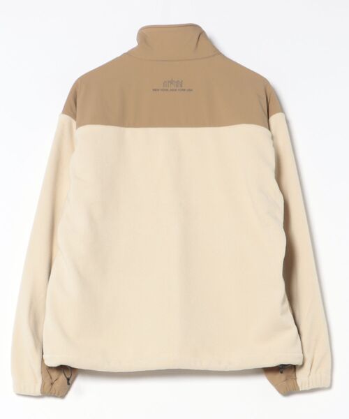 Manhattan Portage（マンハッタンポーテージ）の「Stand Blouson（ブルゾン・メンズ・アイボリー/ブラック・MEDIUM/LARGE/X-LARGE/SMALL）」の13枚目の写真