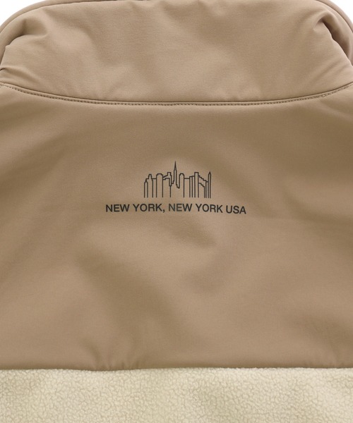 Manhattan Portage（マンハッタンポーテージ）の「Stand Blouson（ブルゾン・メンズ・アイボリー/ブラック・MEDIUM/LARGE/X-LARGE/SMALL）」の11枚目の写真