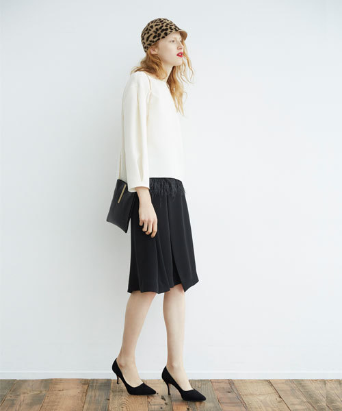 GALLARDAGALANTE（ガリャルダガランテ）の「合繊フレアスカート（スカート・レディース・ブラック/その他19・0/1）」の11枚目の写真