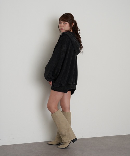 RAY CASSIN（レイカズン）の「ピグメントカーゴショートパンツ（その他パンツ・レディース・ブラック/ベージュ/ブラウン・FREE）」の9枚目の写真