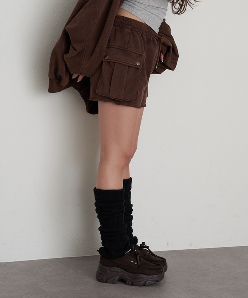 RAY CASSIN（レイカズン）の「ピグメントカーゴショートパンツ（その他パンツ・レディース・ブラック/ベージュ/ブラウン・FREE）」の14枚目の写真