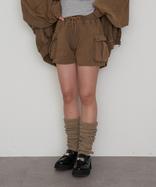 RAY CASSIN（レイカズン）の「ピグメントカーゴショートパンツ（その他パンツ・レディース・ブラック/ベージュ/ブラウン・FREE）」の18枚目の写真