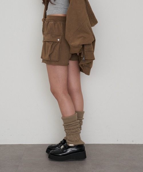 RAY CASSIN（レイカズン）の「ピグメントカーゴショートパンツ（その他パンツ・レディース・ブラック/ベージュ/ブラウン・FREE）」の20枚目の写真