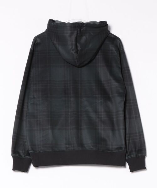 Arnold Palmer（アーノルドパーマー）の「ピーチシャギー シェア チェックプリント ジップパーカー（パーカー・レディース・ライトグレー/ブラック/グリーン・XS/S/M/L/LL）」の20枚目の写真