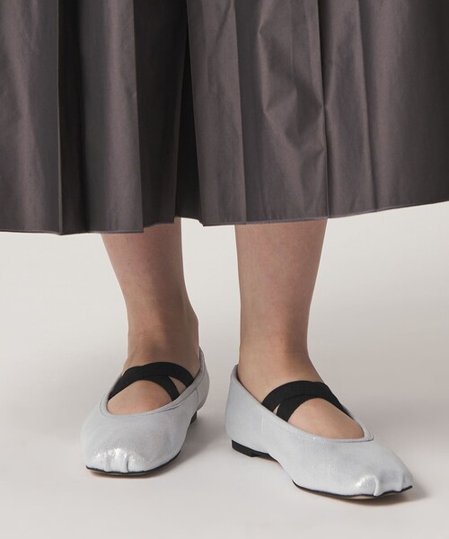 WEB限定】クロスベルトバレエ フラット10□↑（バレエシューズ