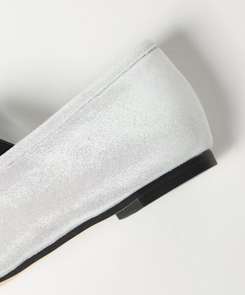 ODETTE E ODILE（オデットエオディール）の「【WEB限定】クロスベルトバレエ フラット10■↑（バレエシューズ・レディース・シルバー/ブラック・22cm/22.5cm/23cm/23.5cm/24cm/24.5cm/25cm）」の6枚目の写真