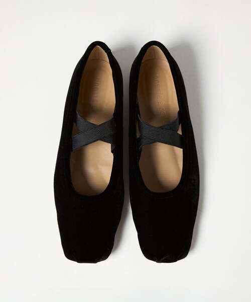 WEB限定】クロスベルトバレエ フラット10□↑（バレエシューズ