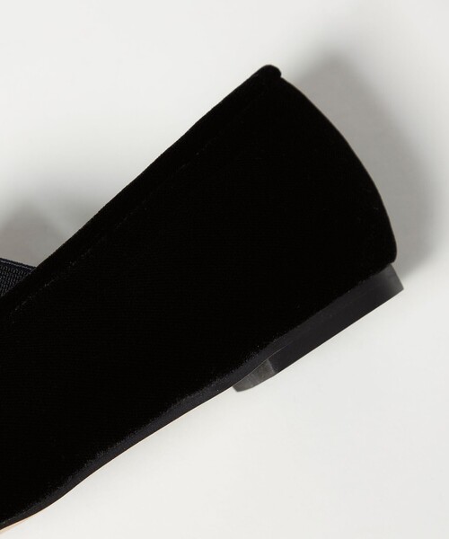 ODETTE E ODILE（オデットエオディール）の「【WEB限定】クロスベルトバレエ フラット10■↑（バレエシューズ・レディース・シルバー/ブラック・22cm/22.5cm/23cm/23.5cm/24cm/24.5cm/25cm）」の3枚目の写真