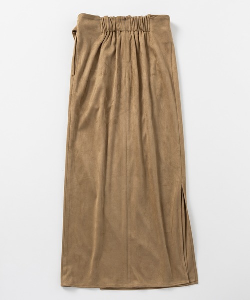 AJUGA.（アジュガ）の「スエードラップタイトスカート（スカート・レディース・ベージュ/ブラウン・S/M）」の6枚目の写真