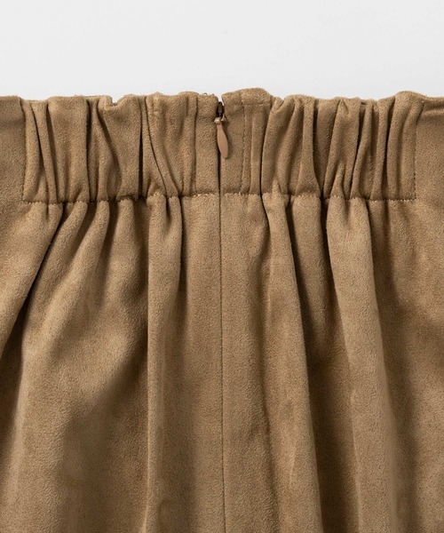 AJUGA.（アジュガ）の「スエードラップタイトスカート（スカート・レディース・ベージュ/ブラウン・S/M）」の10枚目の写真