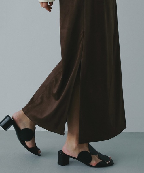 AJUGA.（アジュガ）の「スエードラップタイトスカート（スカート・レディース・ベージュ/ブラウン・S/M）」の20枚目の写真