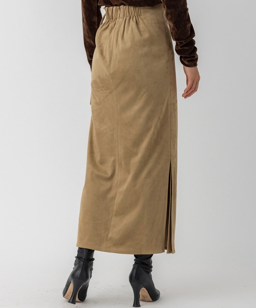 AJUGA.（アジュガ）の「スエードラップタイトスカート（スカート・レディース・ベージュ/ブラウン・S/M）」の17枚目の写真