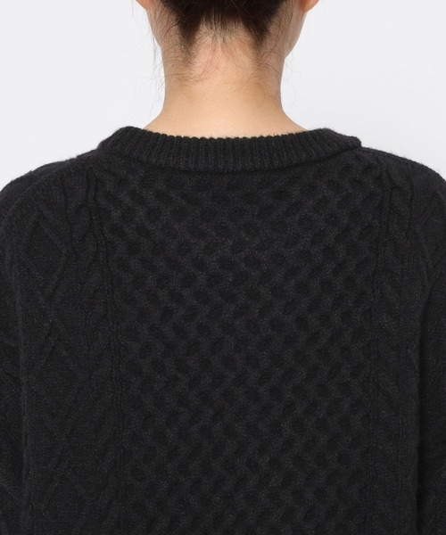 LOWRYS FARM（ローリーズファーム）の「ケーブルBIGチュニック