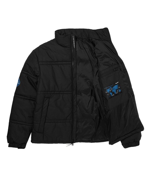 HUF(ハフ)の「89 TYVEK PUFFER(ブルゾン・メンズ・ブラック・L/XL/S/M/XXL)」の2枚目の写真