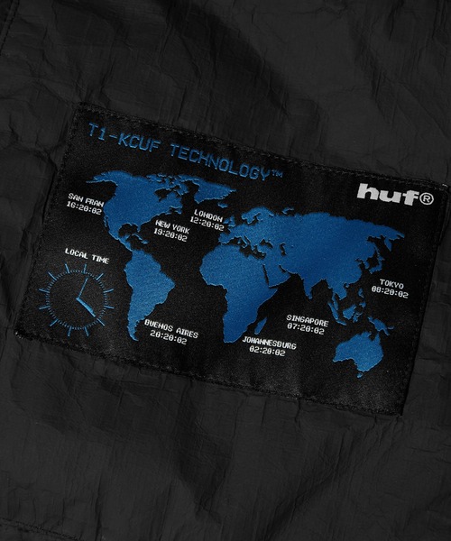 HUF(ハフ)の「89 TYVEK PUFFER(ブルゾン・メンズ・ブラック・L/XL/S/M/XXL)」の10枚目の写真