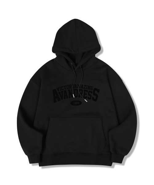 AVANDRESS(アバンドレス )の「Hero Overfit Hoody BLACK x PINK(パーカー・レディース・ブラック・SMALL)」の4枚目の写真