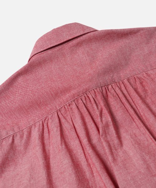 FRIZMWORKS(フリズムワークス)の「CIGARETTE POCKET CHAMBRAY SHIRT _ RED(シャツ/ブラウス・メンズ・その他・SMALL/MEDIUM/LARGE/X-LARGE)」の8枚目の写真