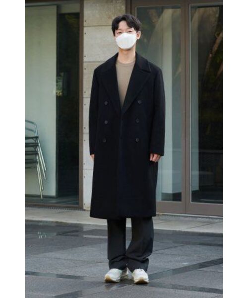 MUSINSA STANDARD(ムシンサスタンダード)の「ミニマルクルーネックニット【ベージュ】(ニット/セーター・メンズ・その他・SMALL/MEDIUM/LARGE/X-LARGE/XX-LARGE)」の9枚目の写真
