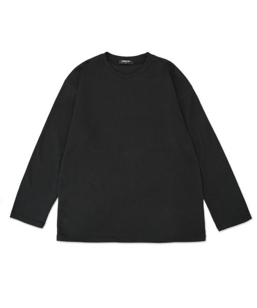 UNDEROFF(アンダーオフ)の「レイヤードクルーネックロングスリーブ無地Tシャツホワイト(Tシャツ/カットソー・メンズ・ホワイト・MEDIUM/LARGE/X-LARGE)」の3枚目の写真