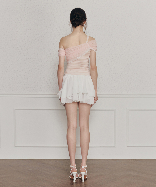 PAIN OR PLEASURE(ペインオアプレジャー)の「MAGNOLIA FRILL SKIRT white(スカート・レディース・その他・SMALL/MEDIUM)」の3枚目の写真