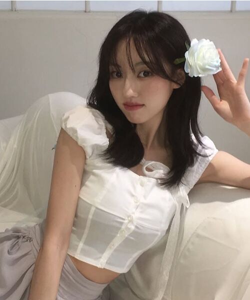PAIN OR PLEASURE(ペインオアプレジャー)の「MAGNOLIA FRILL SKIRT white(スカート・レディース・その他・SMALL/MEDIUM)」の7枚目の写真