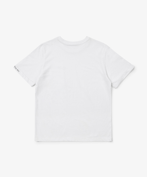 SALT AND CHOCOLATE(ソルトアンドチョコレート)の「ポケットポイントスリーブレタリングTシャツホワイト4W2321004(Tシャツ/カットソー・レディース・その他・FREE)」の3枚目の写真