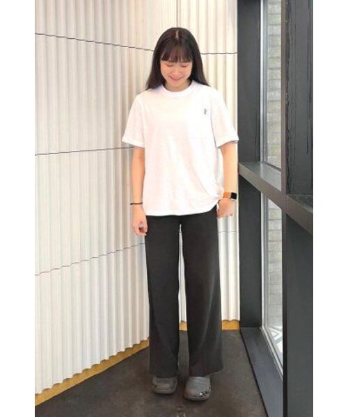 SALT AND CHOCOLATE(ソルトアンドチョコレート)の「ポケットポイントスリーブレタリングTシャツホワイト4W2321004(Tシャツ/カットソー・レディース・その他・FREE)」の7枚目の写真