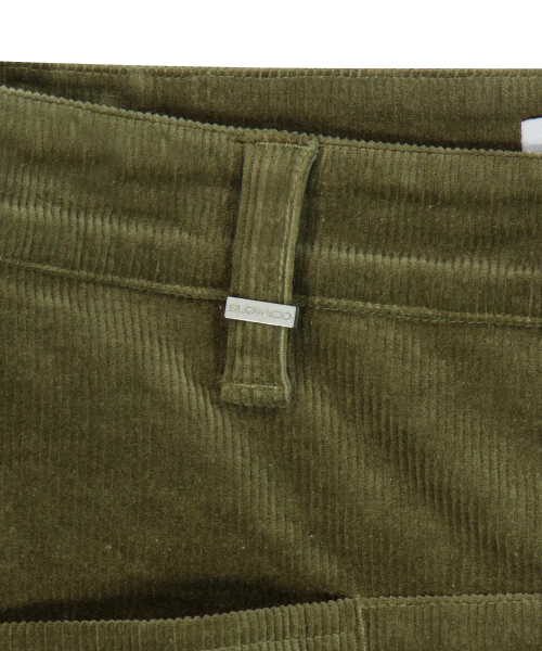 SLOWACID（スローアシッド）の「コーデュロイパラシュートカーゴパンツ[カーキ]（その他パンツ・レディース・カーキ・SMALL/MEDIUM/LARGE）」の4枚目の写真