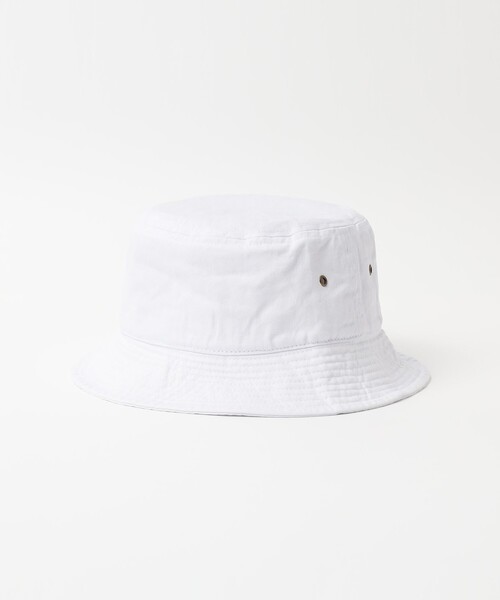 BEAMS GOLF（ビームスゴルフ）の「YARD ロゴ バケットハット（ハット・メンズ・ブラック/ホワイト・MEDIUM/LARGE）」の4枚目の写真