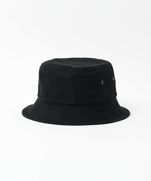 BEAMS GOLF（ビームスゴルフ）の「YARD ロゴ バケットハット（ハット・メンズ・ブラック/ホワイト・MEDIUM/LARGE）」の6枚目の写真