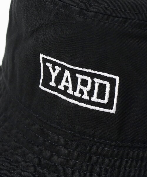 BEAMS GOLF（ビームスゴルフ）の「YARD ロゴ バケットハット（ハット・メンズ・ブラック/ホワイト・MEDIUM/LARGE）」の8枚目の写真