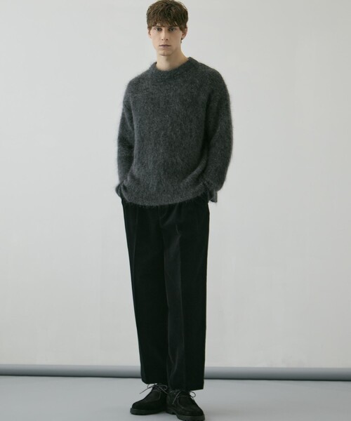 UNITED TOKYO(ユナイテッドトウキョウ)の「【残りわずか】9W CORDUROY 2タックワイドイージーパンツ(その他パンツ・メンズ・ダークグレー/ブラック/ダークネイビー・1/2)」の11枚目の写真