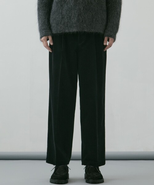 残りわずか】9W CORDUROY 2タックワイドイージーパンツ（その他パンツ