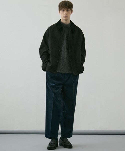 UNITED TOKYO(ユナイテッドトウキョウ)の「【残りわずか】9W CORDUROY 2タックワイドイージーパンツ(その他パンツ・メンズ・ダークグレー/ブラック/ダークネイビー・1/2)」の13枚目の写真