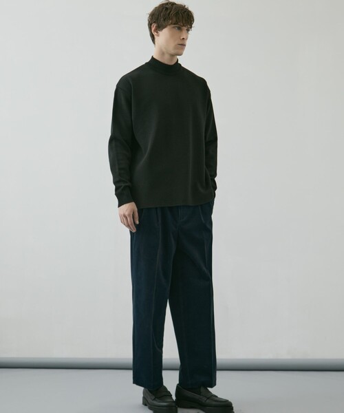 UNITED TOKYO(ユナイテッドトウキョウ)の「【残りわずか】9W CORDUROY 2タックワイドイージーパンツ(その他パンツ・メンズ・ダークグレー/ブラック/ダークネイビー・1/2)」の14枚目の写真