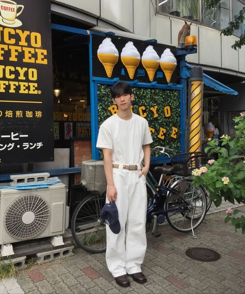 DIVEIN(ダイブイン)の「UNIFORM CROP T-SHIRTS (WHITE)(Tシャツ/カットソー・レディース・その他・0/1/2)」の6枚目の写真