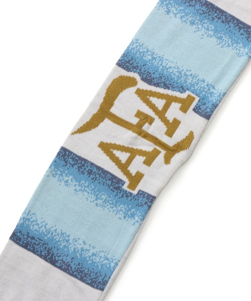 adidas(アディダス)の「adidas アルゼンチン代表 SCARF / アディダス アルゼンチン代表 スカーフ(マフラー・メンズ・ブルー・ONE SIZE)」の6枚目の写真
