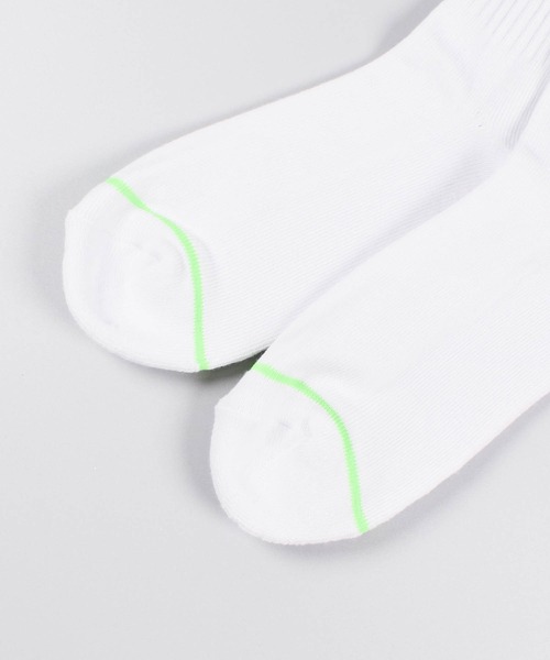 HUF（ハフ）の「【C-HUF2】【HUF/ハフ】89 eightynine LOGO CREW SOCK 6 PACK SK00928（ソックス/靴下・メンズ・ホワイト・O/S）」の6枚目の写真