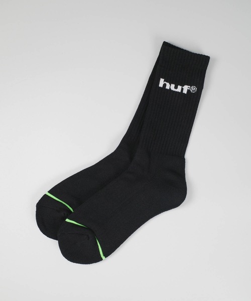 HUF(ハフ)の「【C-HUF4】【HUF/ハフ】89 eightynine LOGO CREW SOCK 6 PACK SK00928(ソックス/靴下・メンズ・ホワイト/ブラック・O/S)」の8枚目の写真