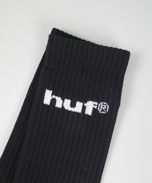HUF(ハフ)の「【C-HUF4】【HUF/ハフ】89 eightynine LOGO CREW SOCK 6 PACK SK00928(ソックス/靴下・メンズ・ホワイト/ブラック・O/S)」の12枚目の写真