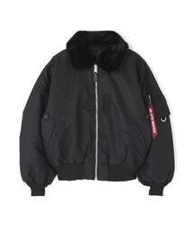 Alpha Industries（アルファインダストリーズ）の「Alpha Industries × MASTERMIND WORLD　B-15 Flight Jacket/アルファ インダストリーズ × マスターマインド ワールド ビージュウゴ フライト ジャケット（ブルゾン）」