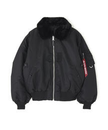 Alpha Industries（アルファインダストリーズ）の「ALPHA INDUSTRIES/ALPHA INDUSTRIES × MASTERMIND WORLD　B-15 Flight Jacket/アルファ インダストリーズ × マスターマインド ワールド ビージュウゴ フライト ジャケット（ブルゾン・メンズ）」