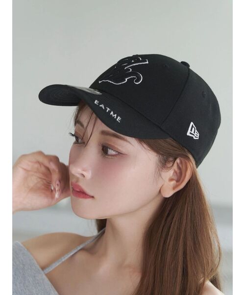 NEW ERA（ニューエラ）の「【NEW ERA×EATME】E/Mロゴキャップ9FORTY（キャップ・レディース・ブラック・FREE）」の7枚目の写真