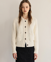 Eve collar cardigan (ivory)