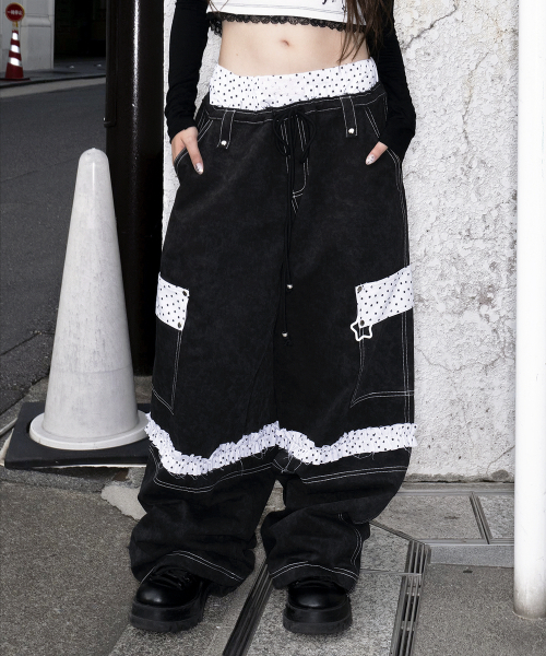 CHERRYQUIRI(チェリーキュリー)の「starpop punky cargo pt - black(その他パンツ・レディース・その他・FREE)」の2枚目の写真