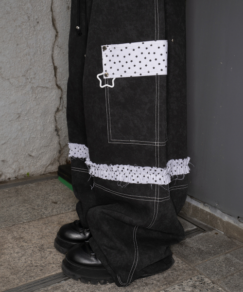 CHERRYQUIRI(チェリーキュリー)の「starpop punky cargo pt - black(その他パンツ・レディース・その他・FREE)」の7枚目の写真