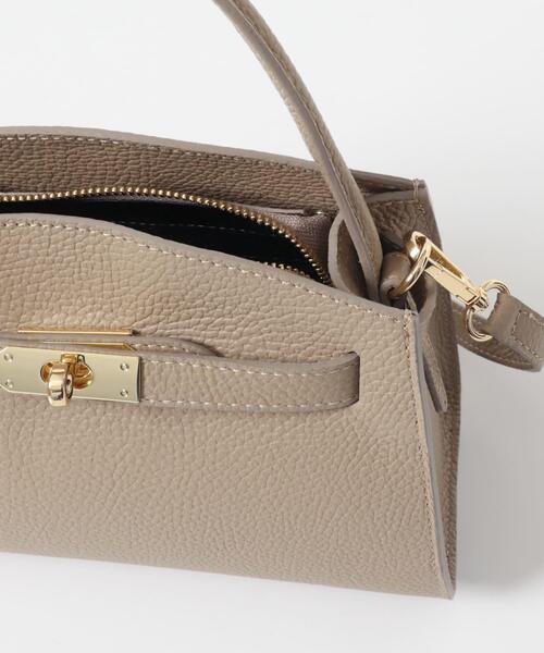 セール】AULENTTI キーベルト付きミニハンドBAG（ショルダーバッグ