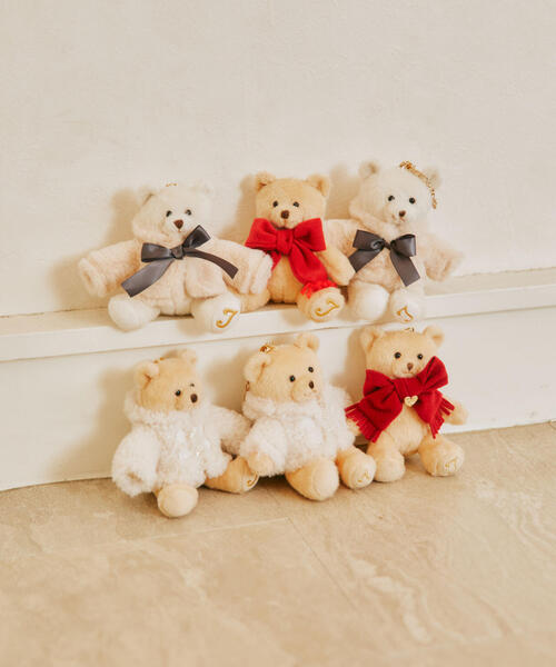 BEARシリーズ＞Holidayベアチャーム（キーホルダー）｜JILL by JILL